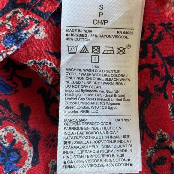 Gap Tiered Ruffle Top - Picture 7 of 7